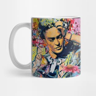 Frida Kahlo pop art Mug